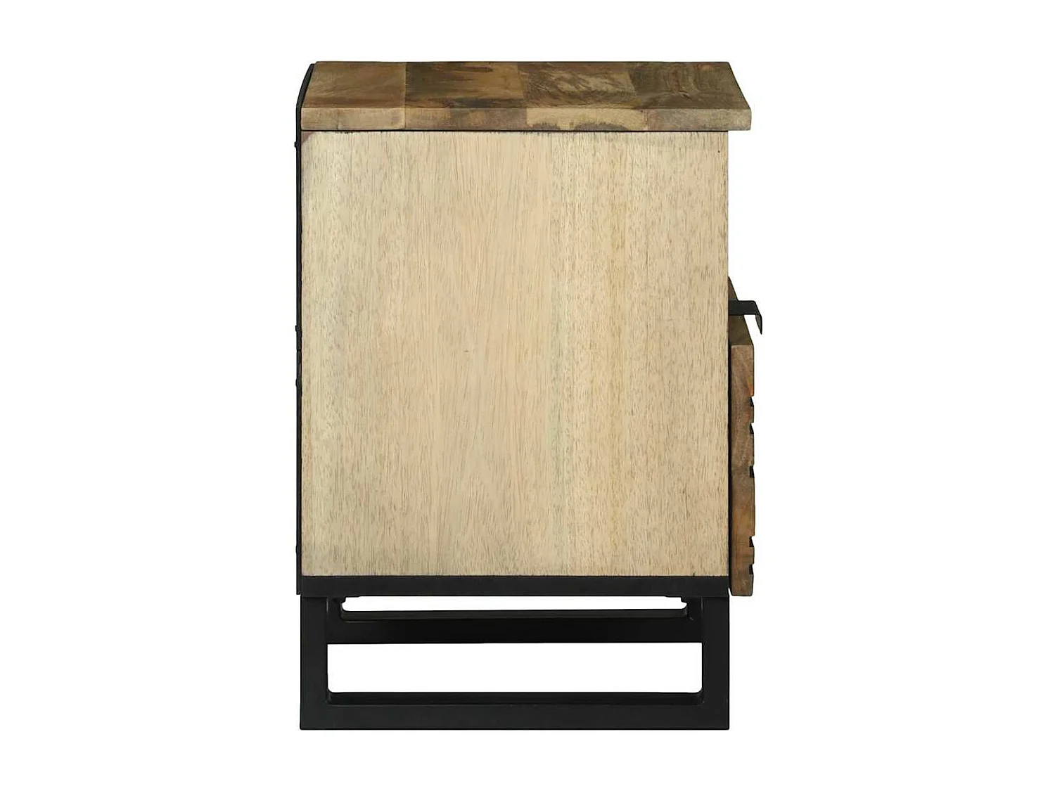 Cabinet de chevet avec tiroir Marron 40 x 33 x 46 cm