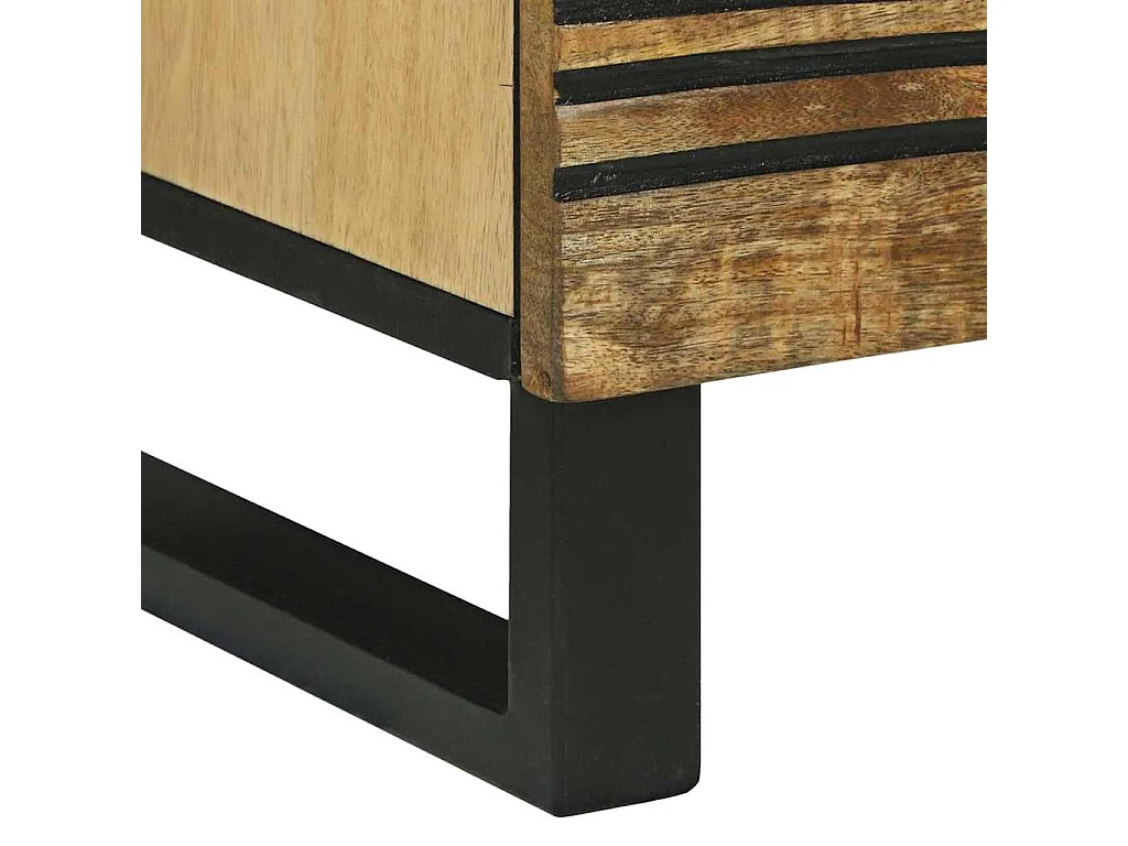 Armadio da Notte 2 pz Naturale 40 x 33 x 46 cm