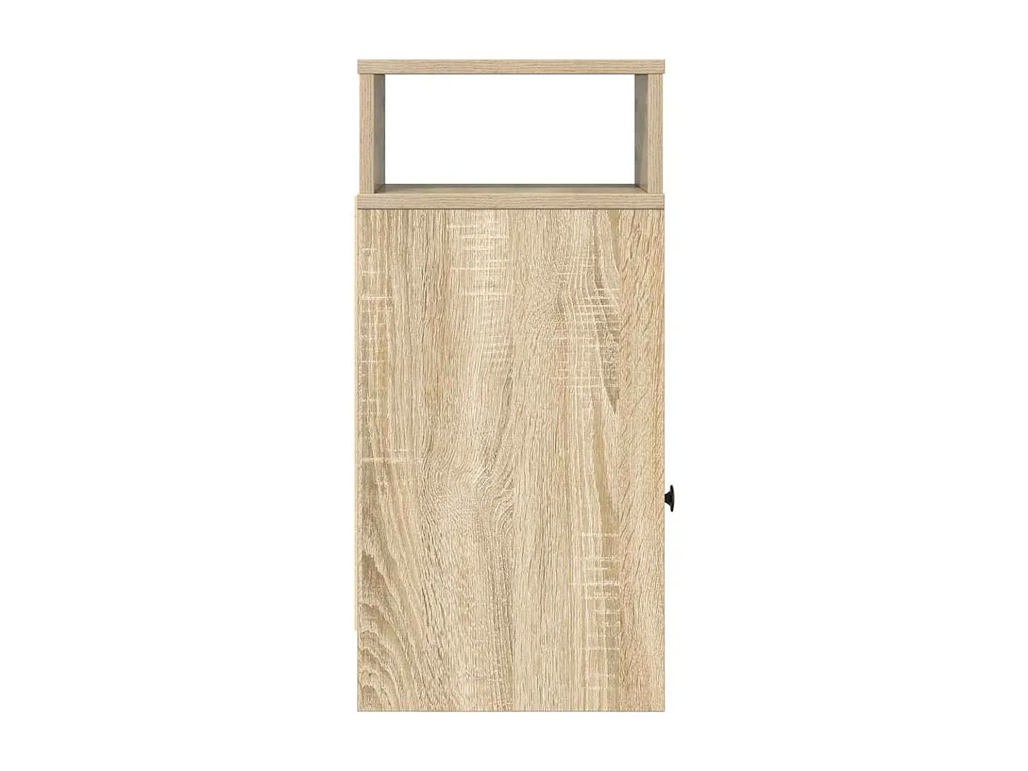 Mesa de cabeceira com gaveta 25x31x66 cm carvalho sonoma