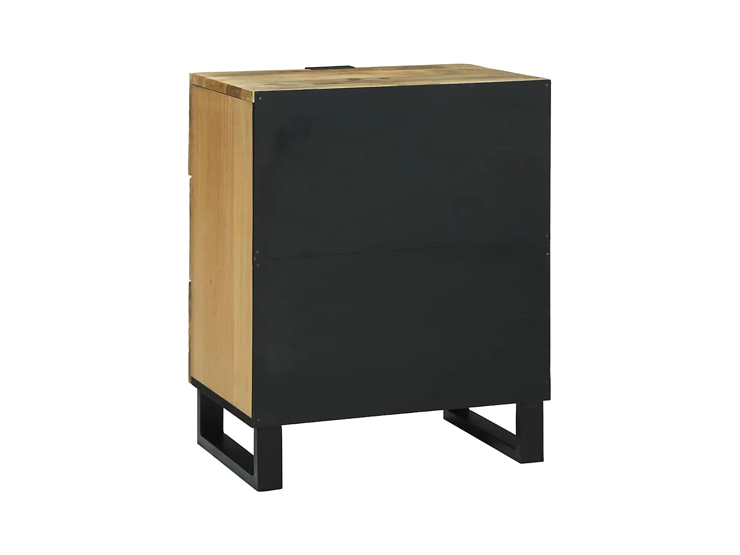 Cabinet de chevet avec tiroir Marron 50 x 33 x 60 cm