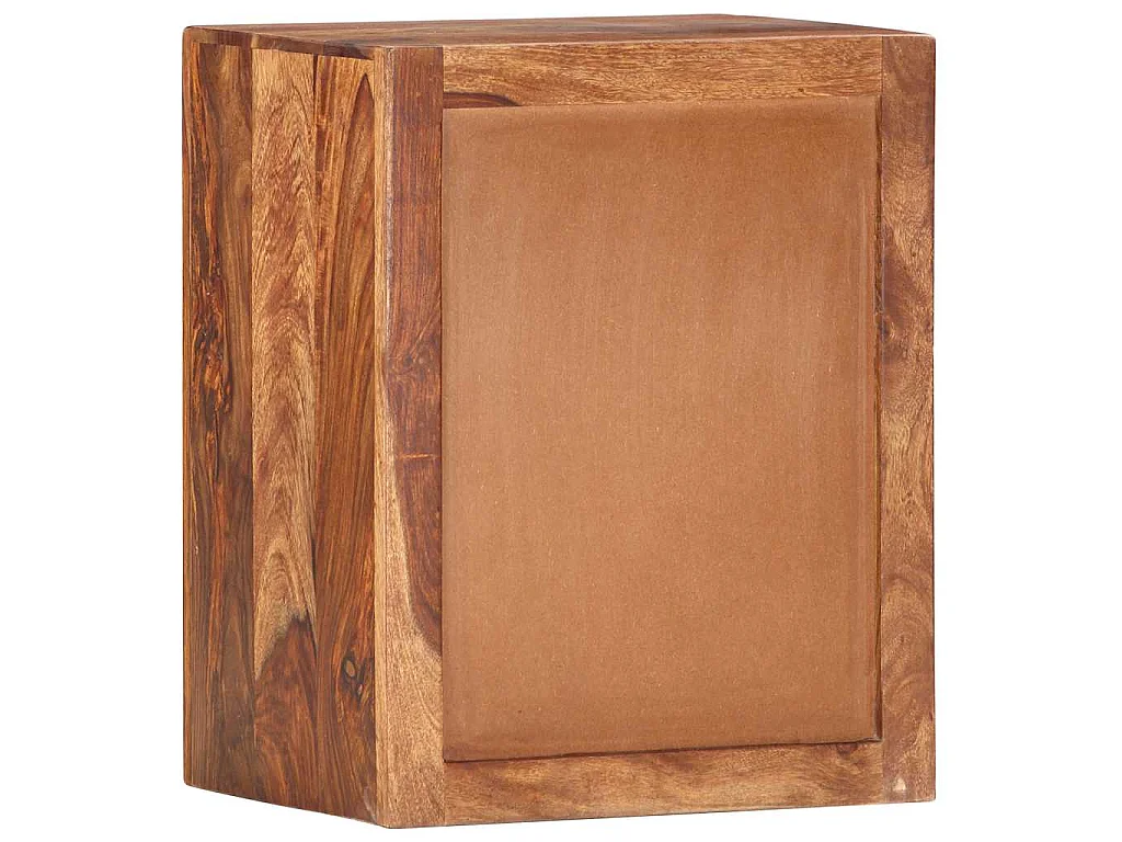 Comodino 40x30x50 cm in Legno Massello di Acacia