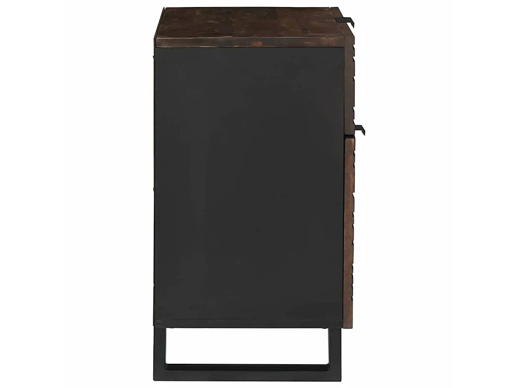 Nachttisch Walnuss 50 x 33 x 60 cm Holzwerkstoff