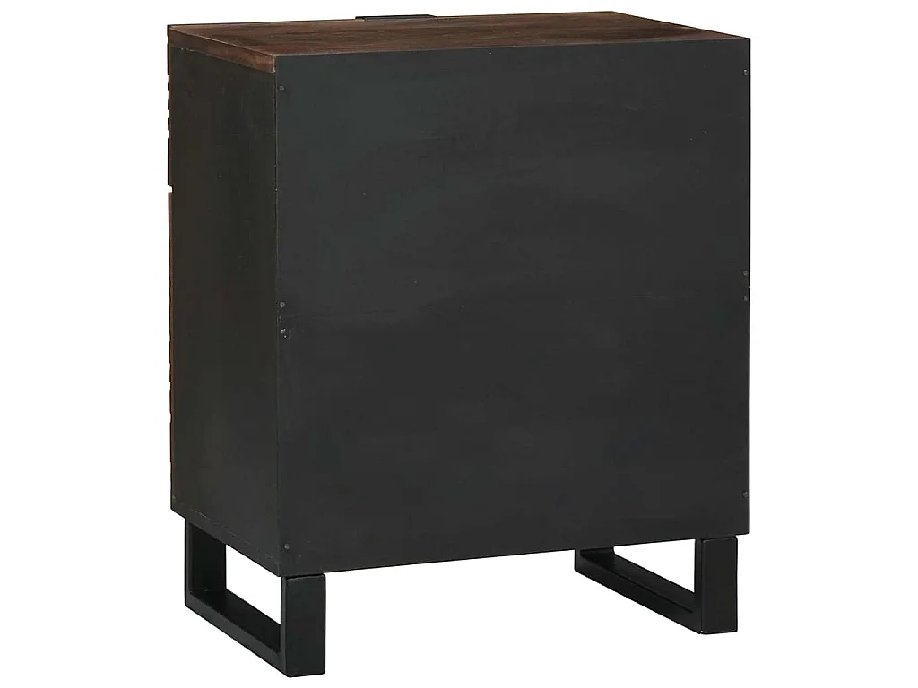 Nachttisch Walnuss 50 x 33 x 60 cm Holzwerkstoff