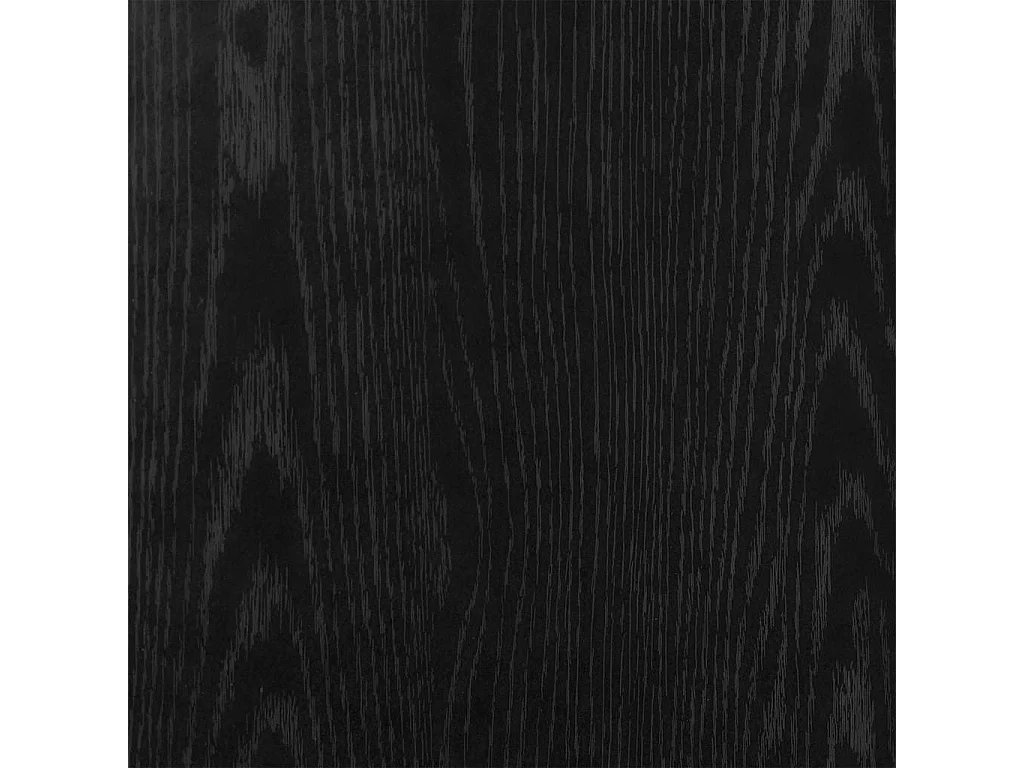 Comodino con Cassetto Nero 25x31x66 cm