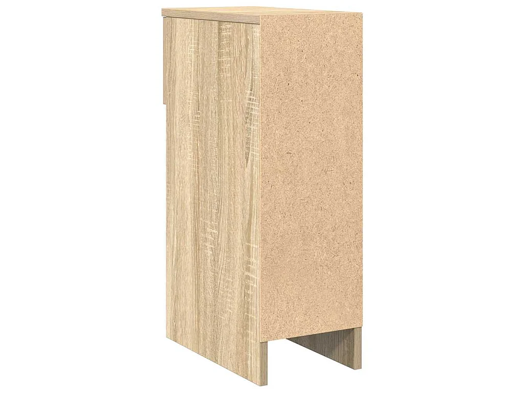 Mesa de cabeceira com gaveta 20x36x60 cm carvalho sonoma