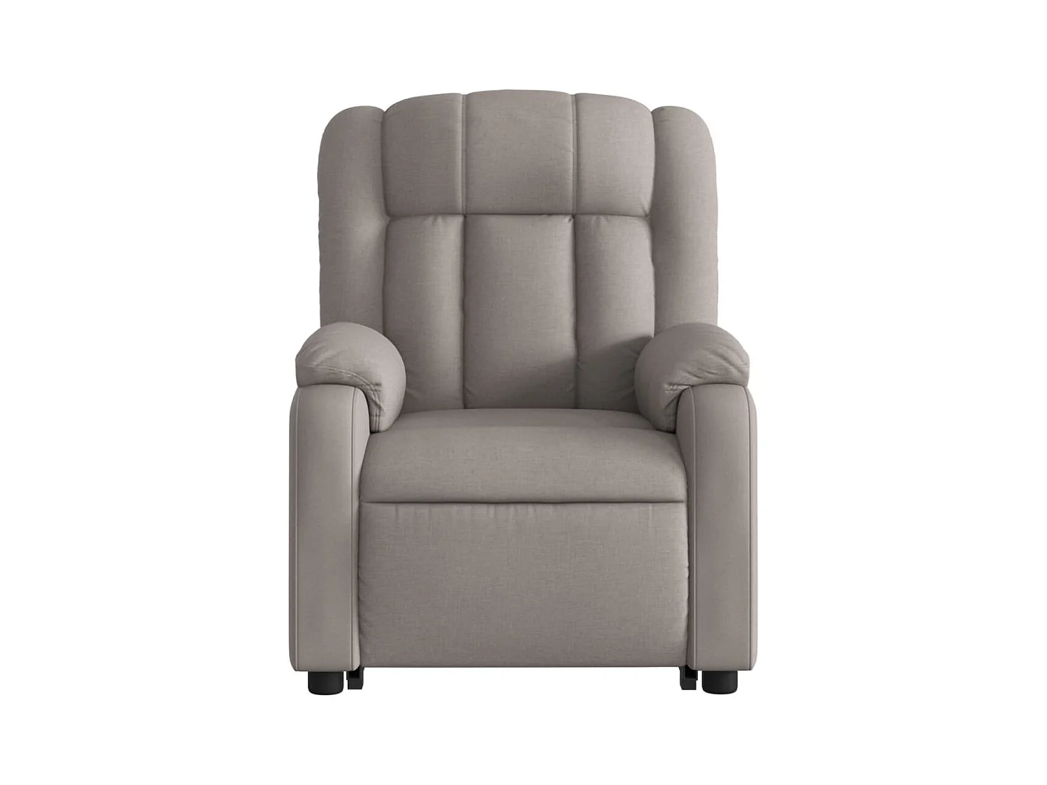 Fauteuil inclinable électrique taupe tissu