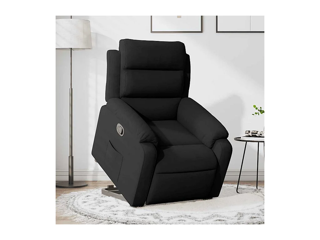 Fauteuil inclinable Noir Velours