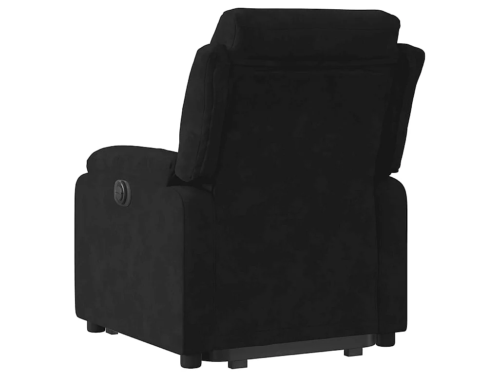 Fauteuil inclinable Noir Velours