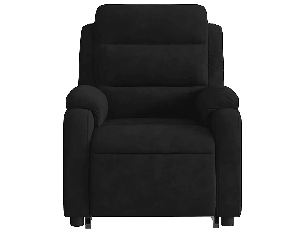 Fauteuil inclinable Noir Velours