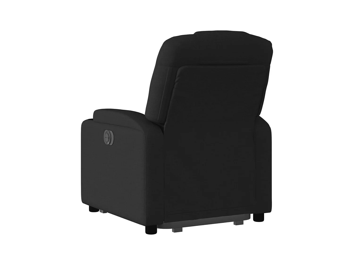 Fauteuil inclinable noir tissu