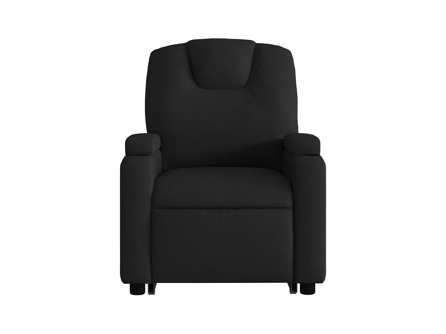 Fauteuil inclinable noir tissu
