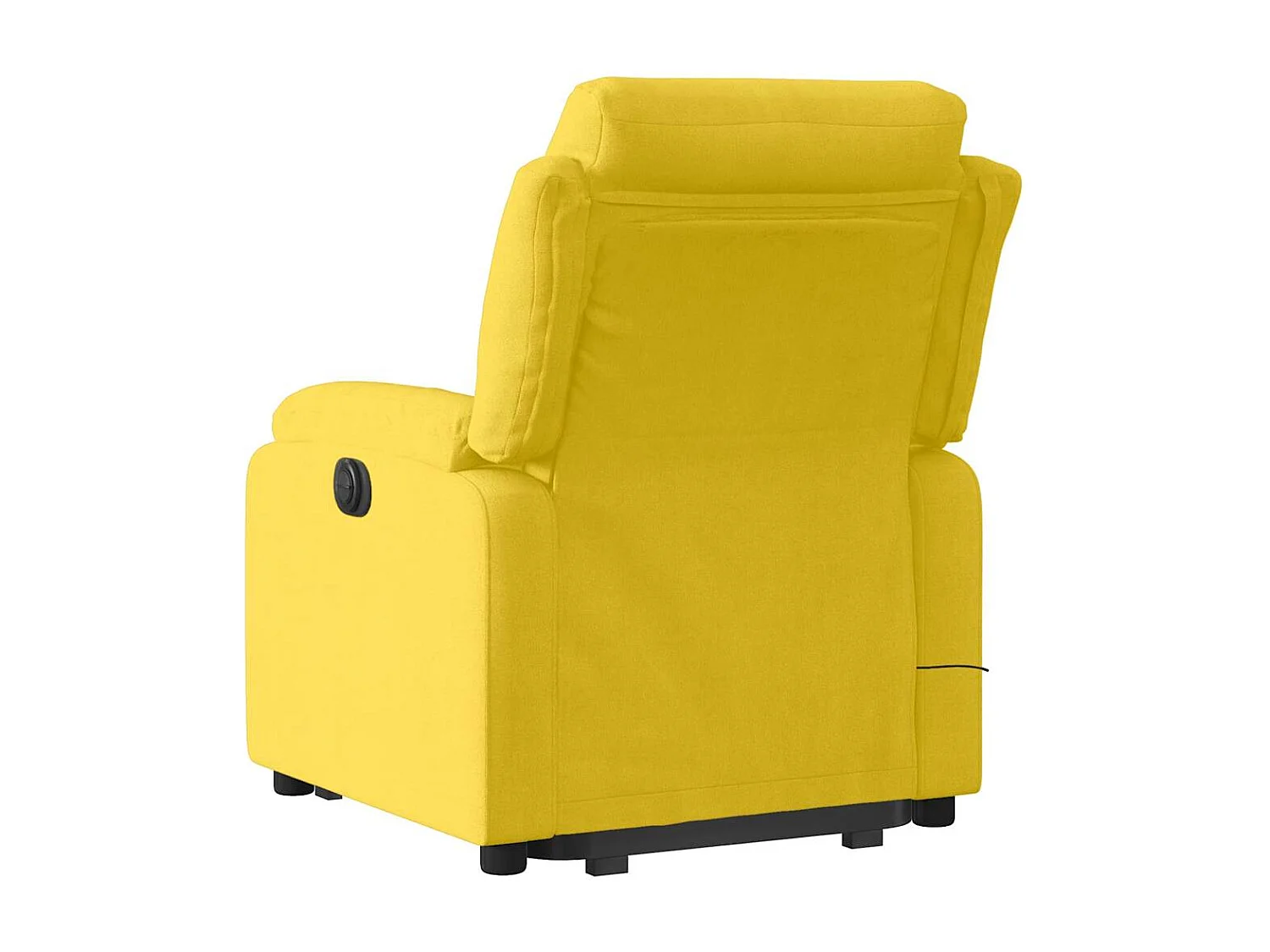 Fauteuil de massage inclinable Jaune Velours