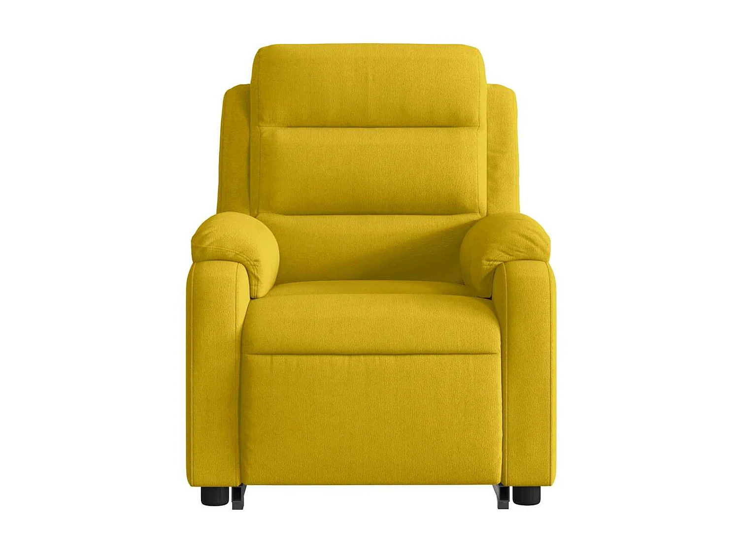 Fauteuil de massage inclinable Jaune Velours