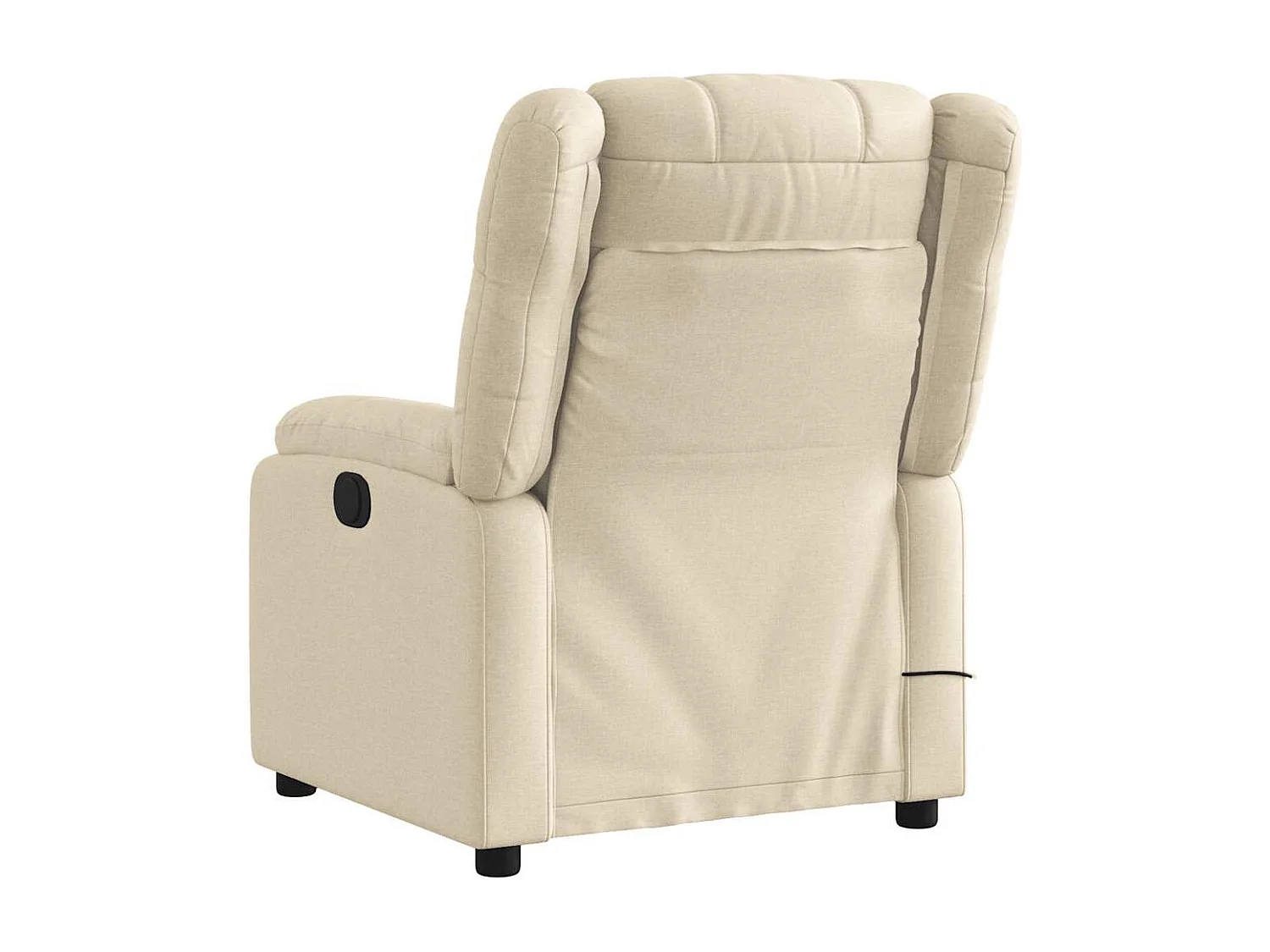Massagesessel Elektrisch Creme Stoff