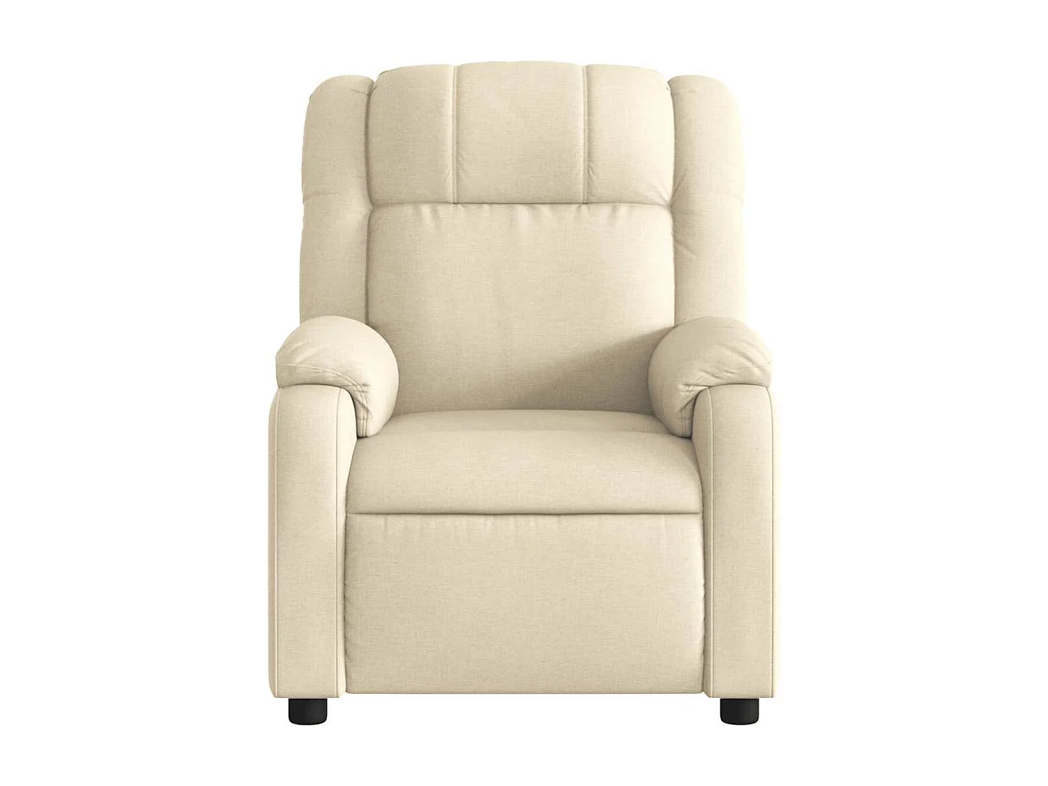 Massagesessel Elektrisch Creme Stoff