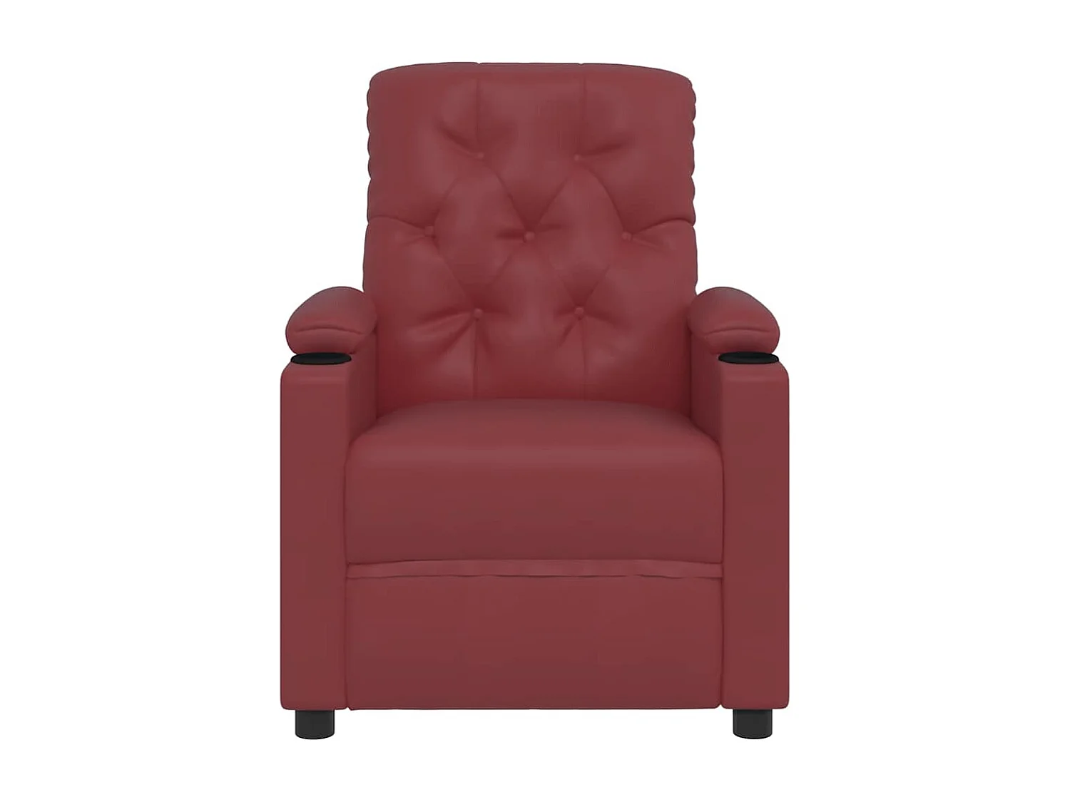 Fauteuil de massage Rouge bordeaux Similicuir