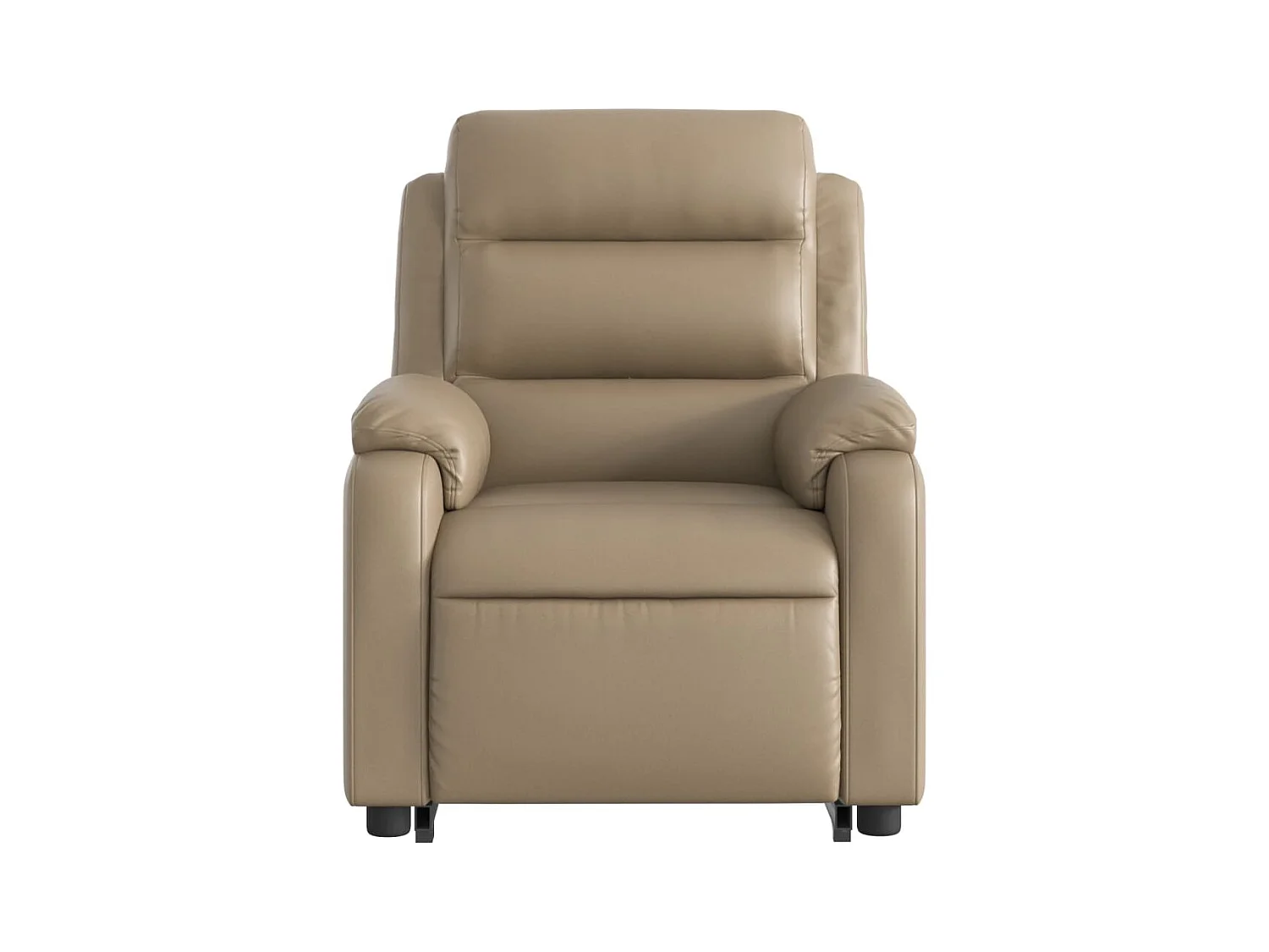 Fauteuil inclinable de massage Cappuccino Similicuir
