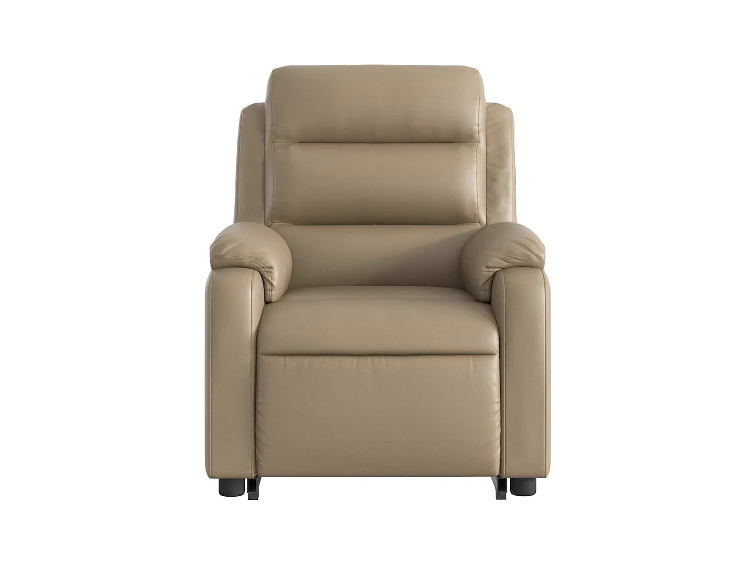 Fauteuil inclinable de massage Cappuccino Similicuir