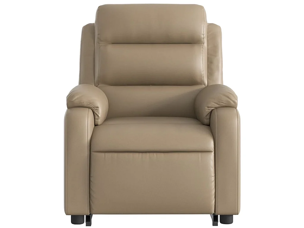 Fauteuil inclinable de massage Cappuccino Similicuir