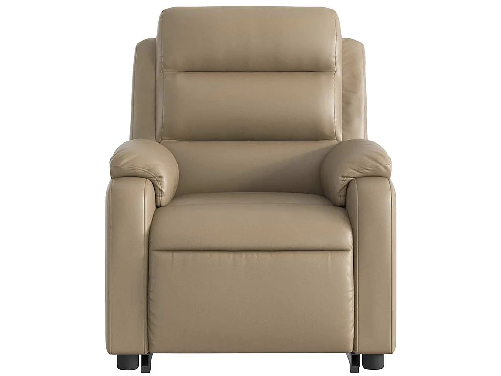 Fauteuil inclinable de massage Cappuccino Similicuir