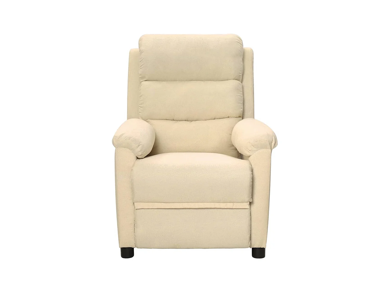 Fauteuil de massage Crème Tissu