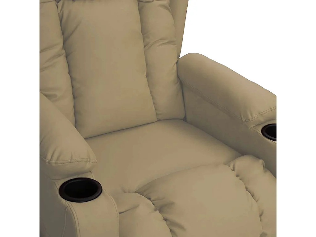 Fauteuil de massage Cappuccino Similicuir