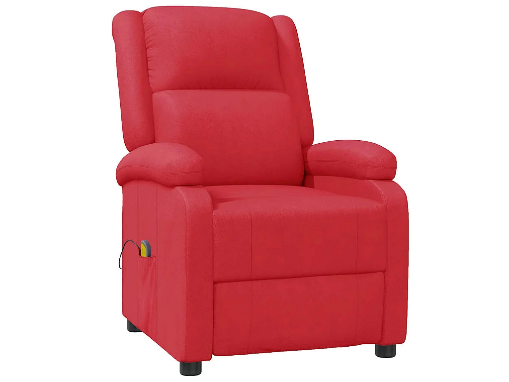Fauteuil de massage Rouge Similicuir