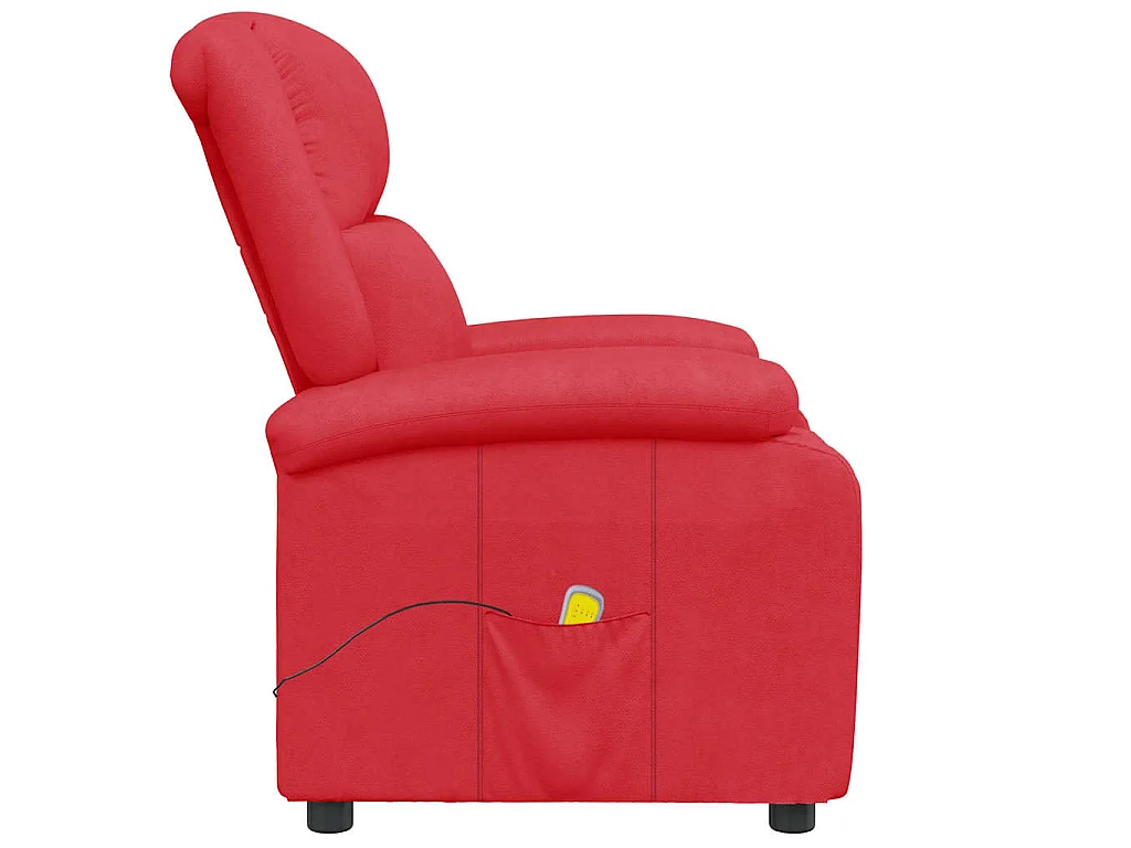 Fauteuil de massage Rouge Similicuir