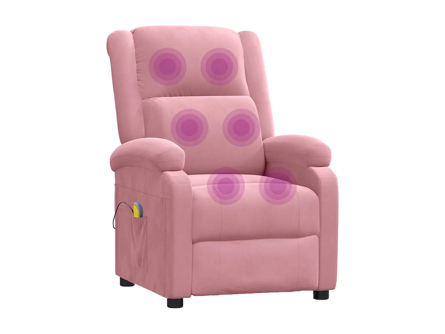 Fauteuil de massage Rose Velours