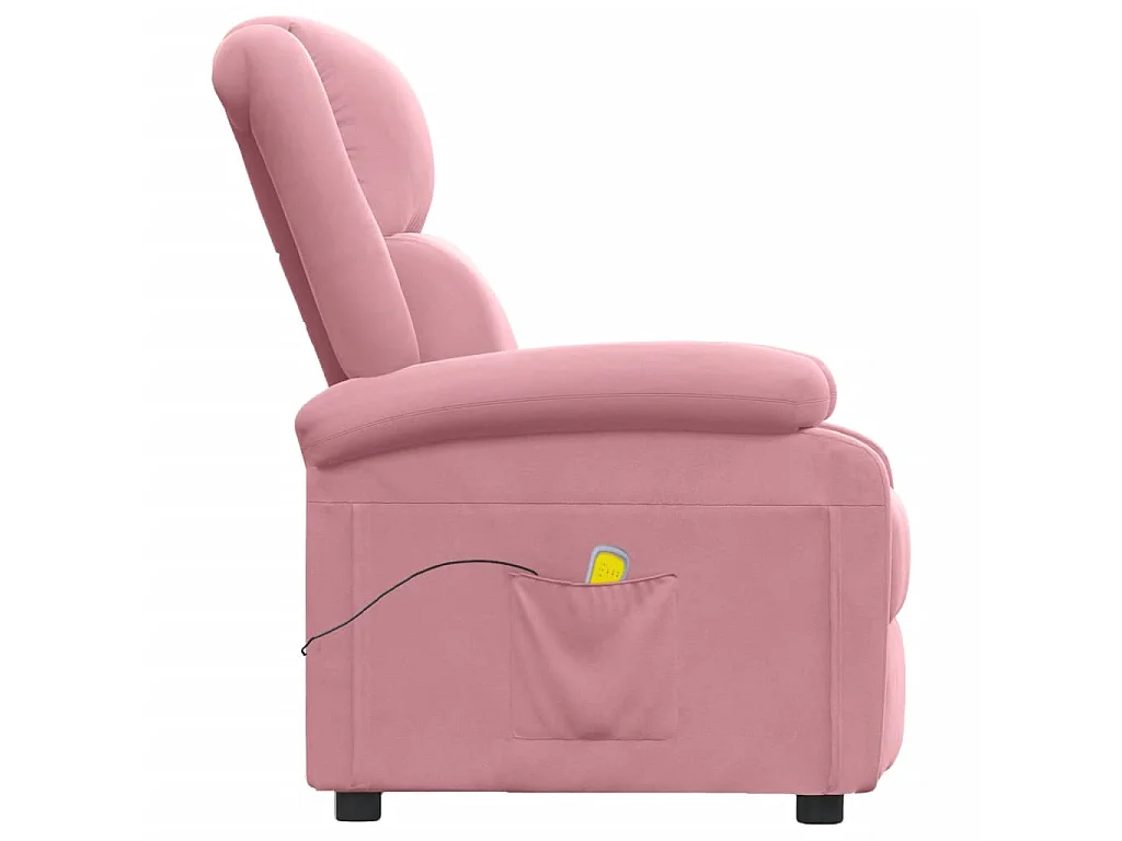 Fauteuil de massage Rose Velours