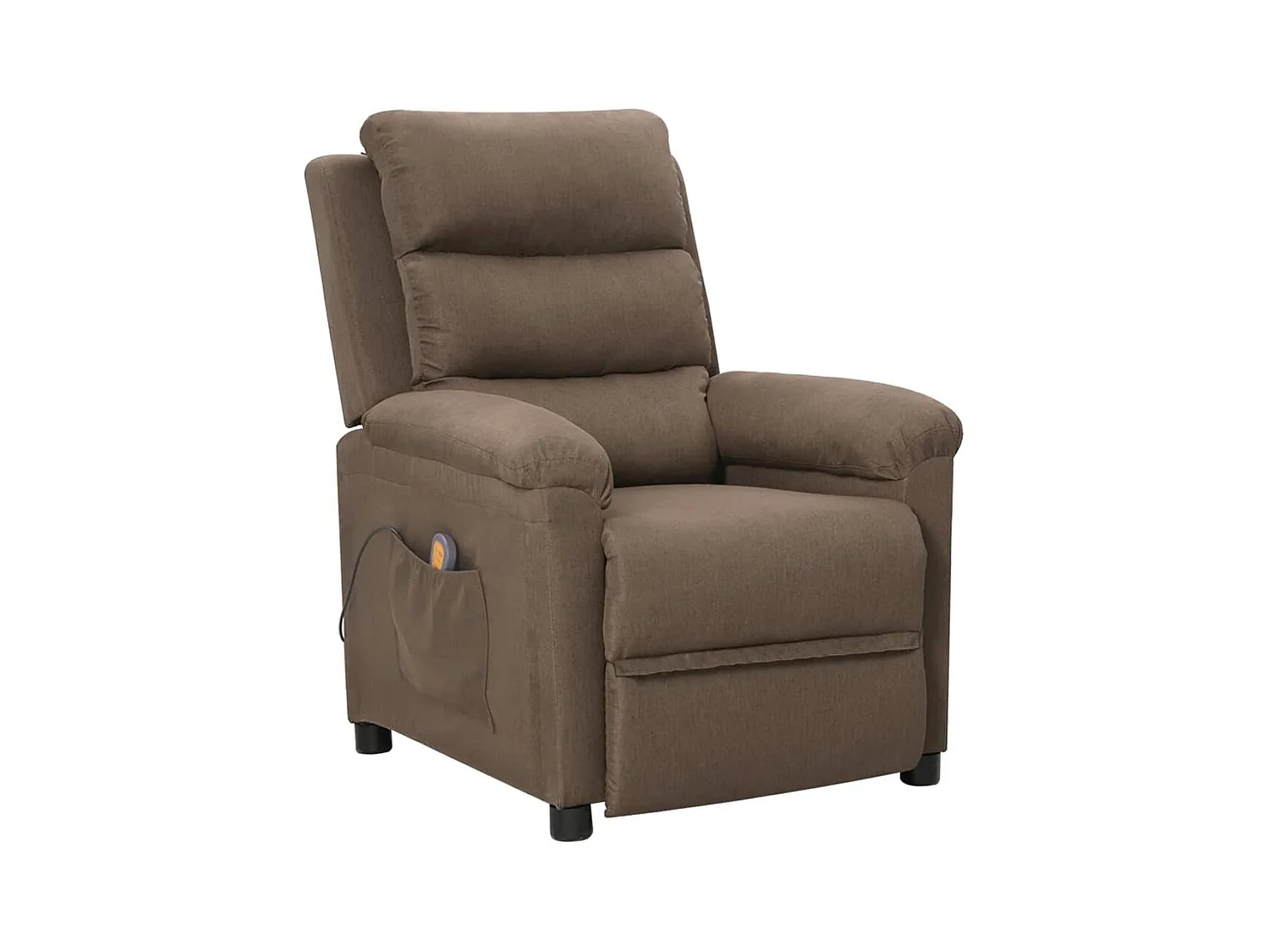 Fauteuil de massage Taupe Tissu