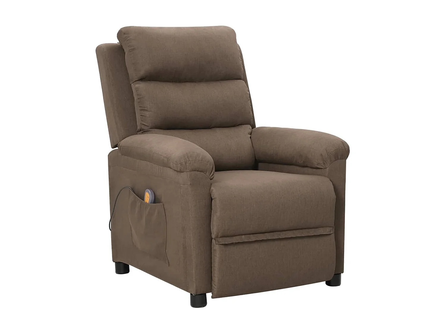 Massagestoel stof taupe