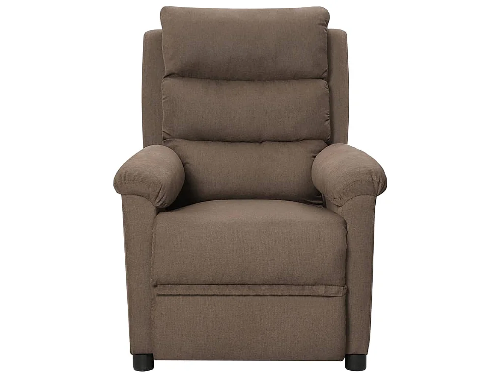 Fauteuil de massage Taupe Tissu