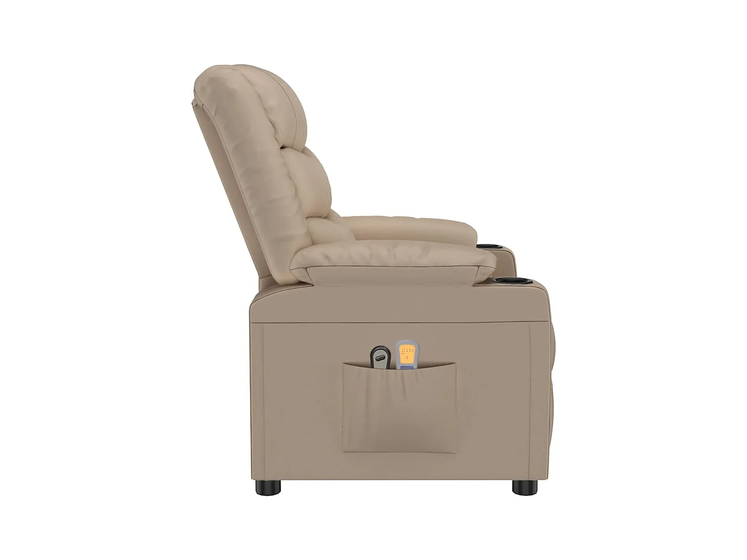 Fauteuil de massage électrique Cappuccino Similicuir
