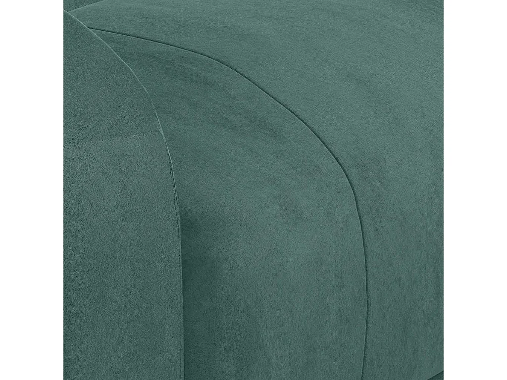 Fauteuil de massage Vert foncé velours