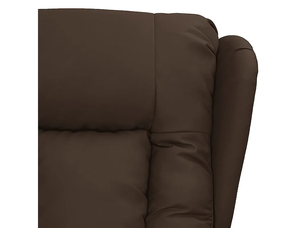 Fauteuil de massage Marron Similicuir