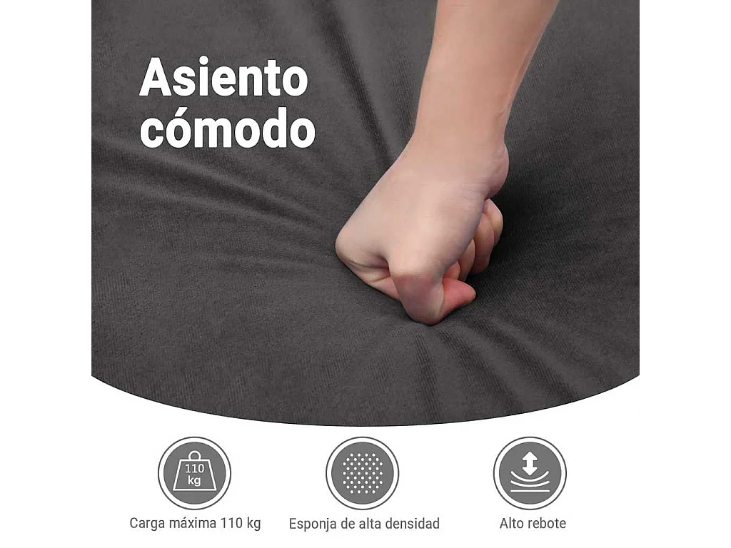 Fauteuil inclinable Rouge bordeaux Velours