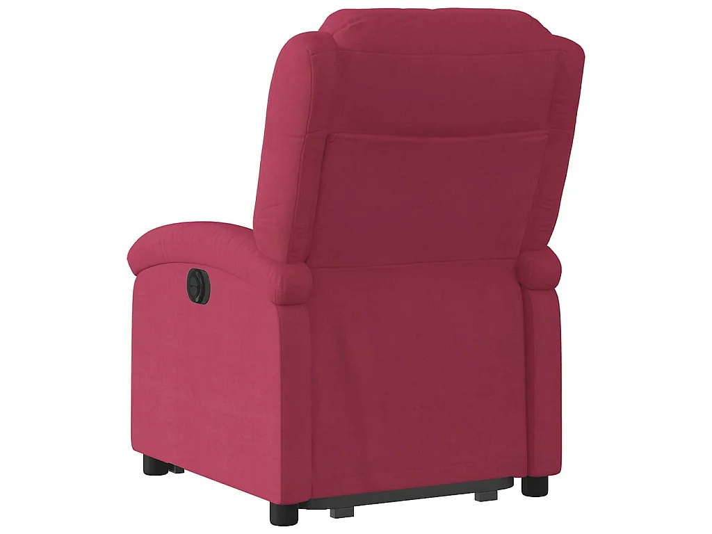 Fauteuil inclinable Rouge bordeaux Velours