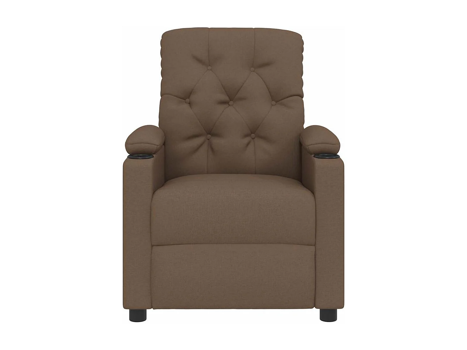 Fauteuil de massage Marron Tissu