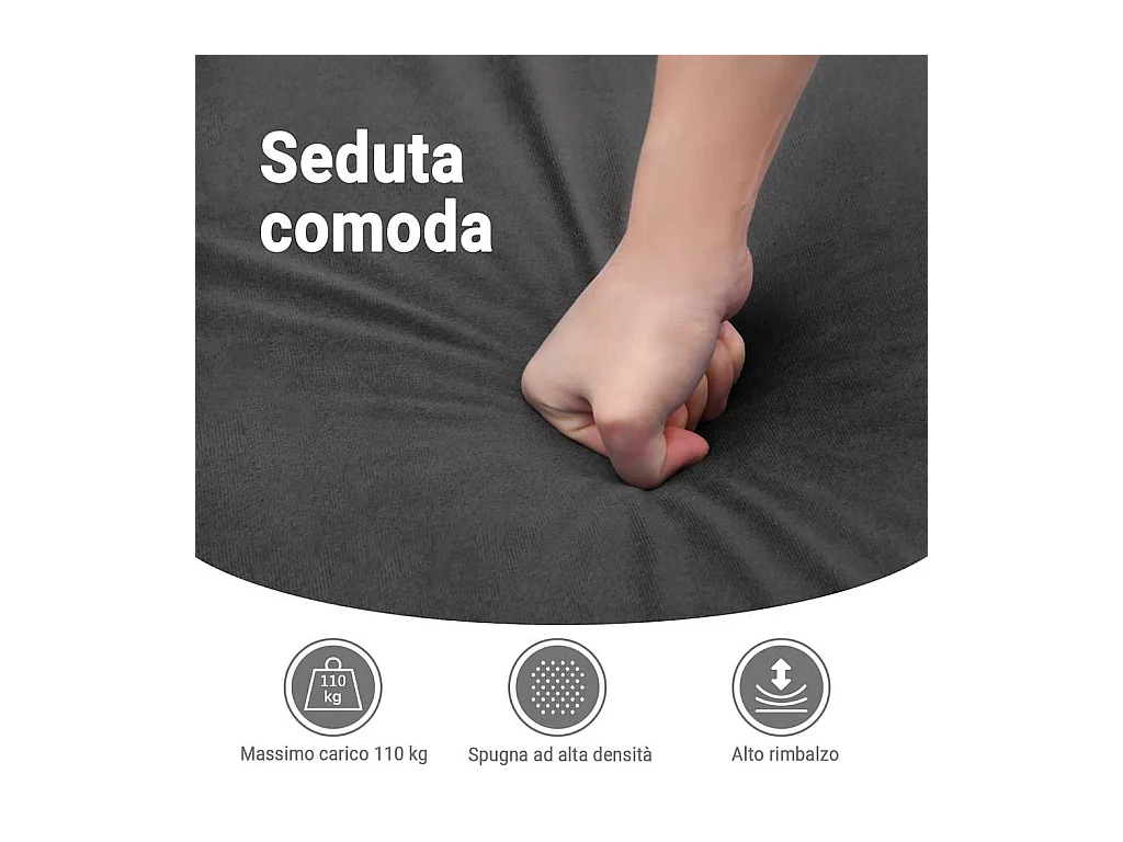 Fauteuil inclinable de massage électrique crème velours