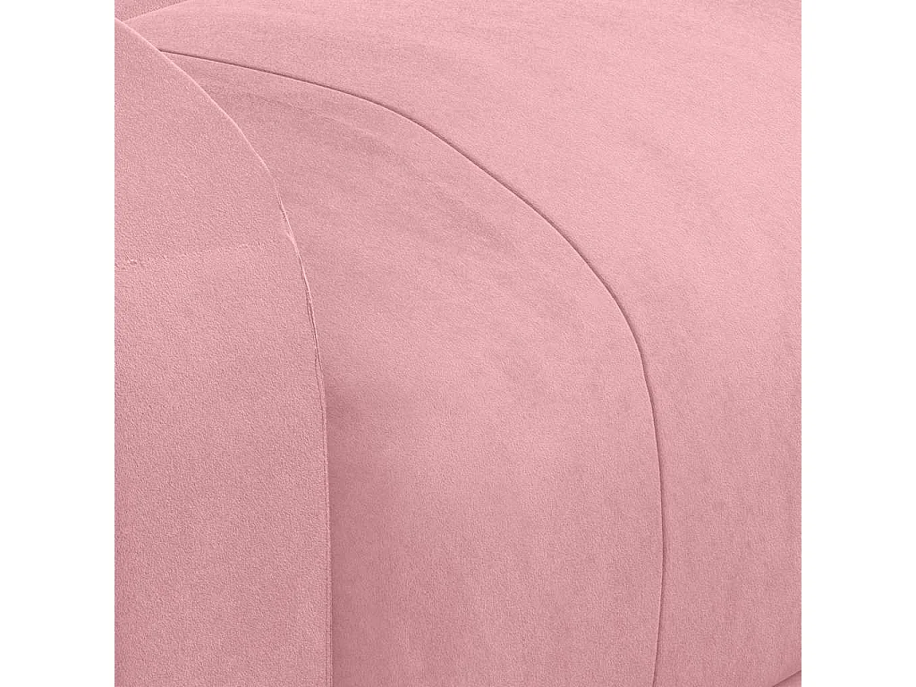 Massagesessel Elektrisch Rosa Samt