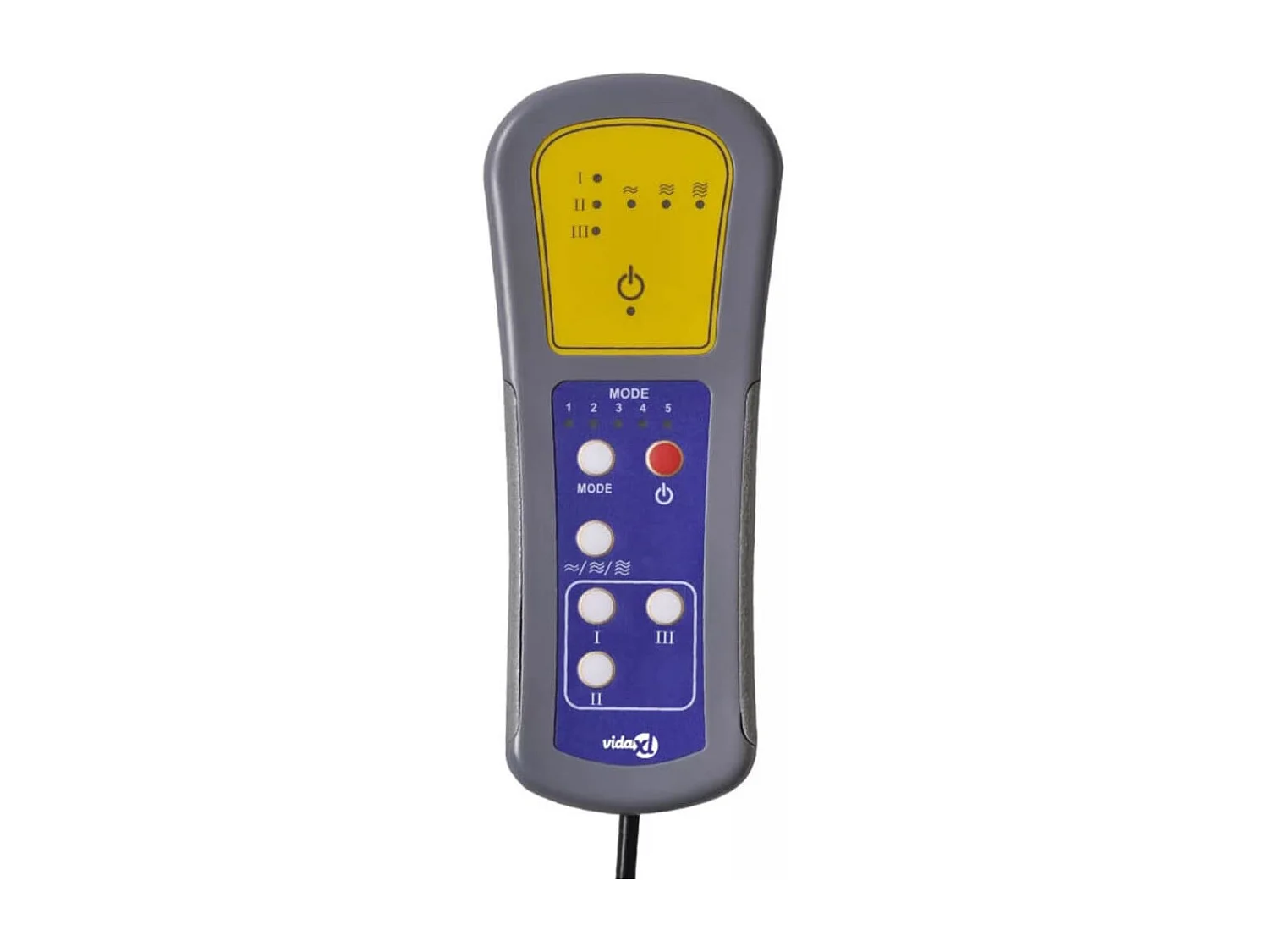 Massagesessel mit Aufstehhilfe Braun Stoff