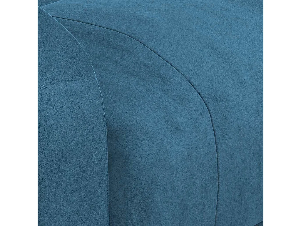 Fauteuil de massage Bleu Velours