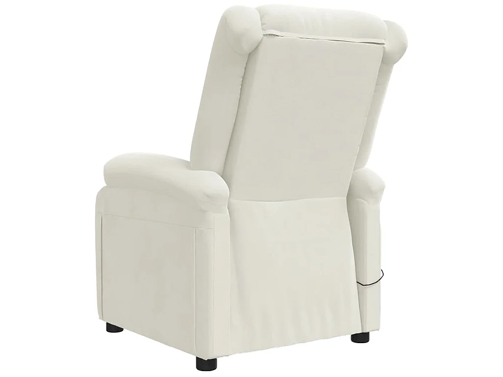 Fauteuil de massage Crème Velours