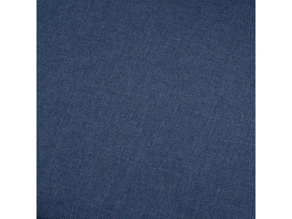 Sofá de canto tecido azul