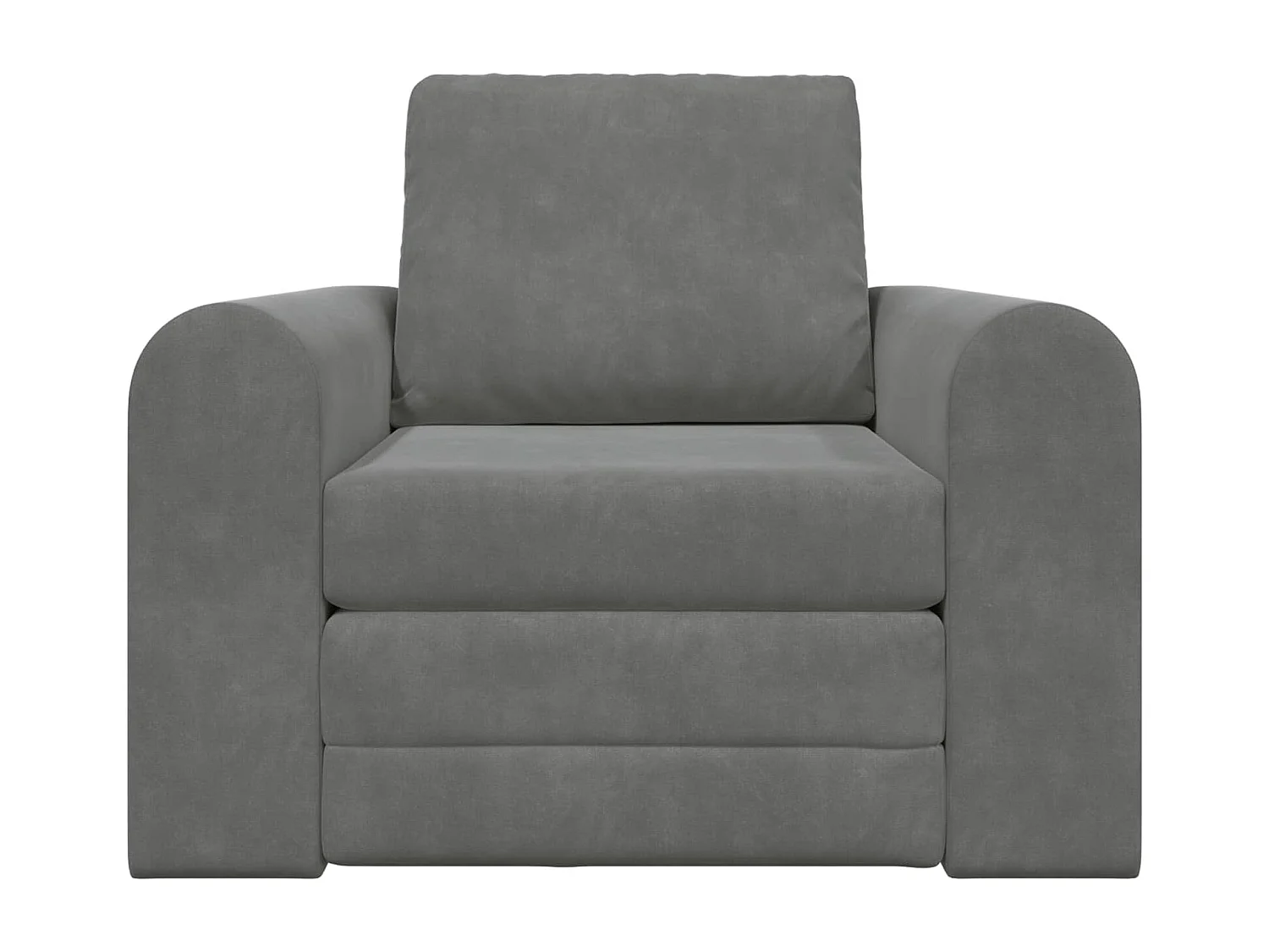 Canapé-Lit Gris foncé 98 x 71 x 83 cm Velours