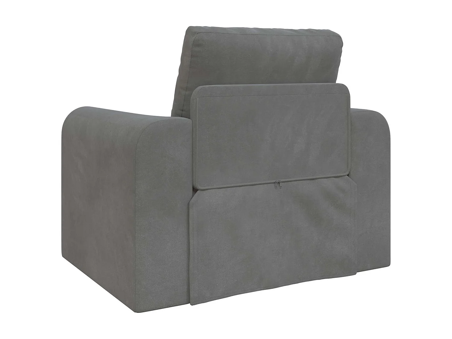 Canapé-Lit Gris foncé 98 x 71 x 83 cm Velours