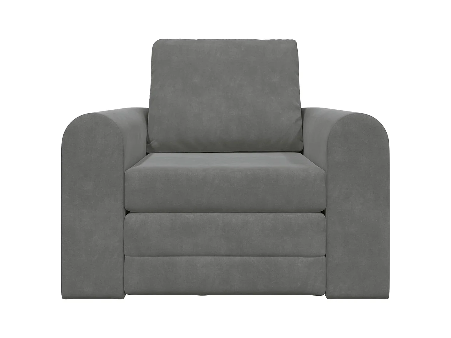 Canapé-Lit Gris foncé 98 x 71 x 83 cm Velours