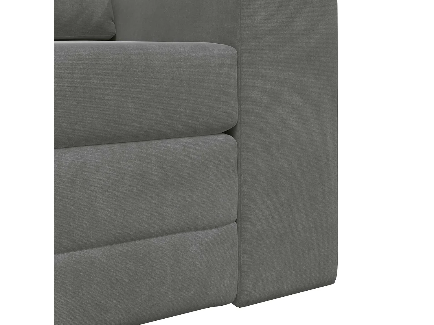 Canapé-Lit Gris foncé 98 x 71 x 83 cm Velours