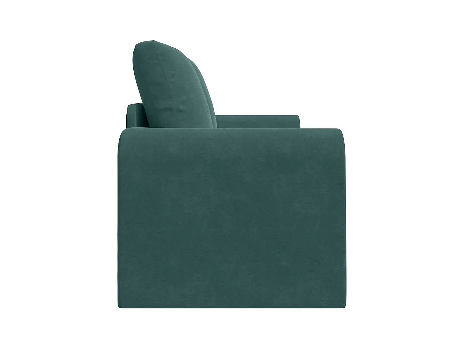 Canapé-Lit Vert foncé 148 x 71 x 83 cm Velours